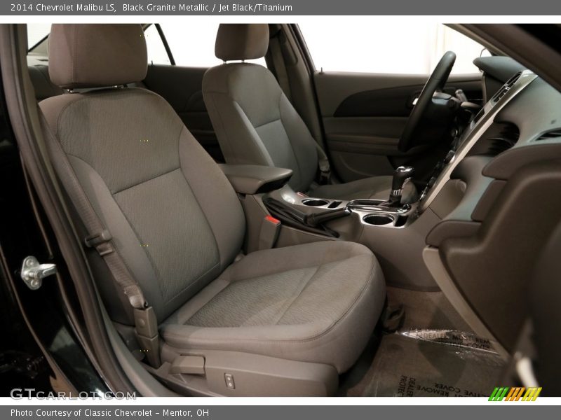Black Granite Metallic / Jet Black/Titanium 2014 Chevrolet Malibu LS