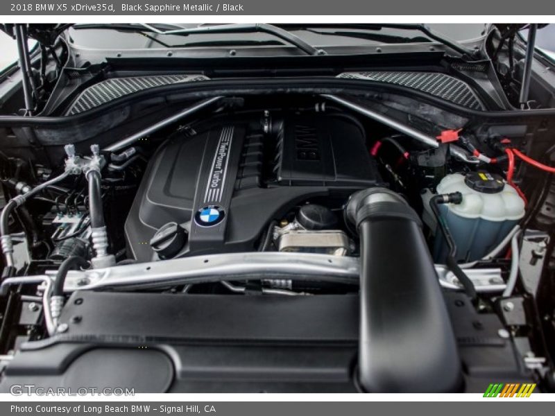 Black Sapphire Metallic / Black 2018 BMW X5 xDrive35d