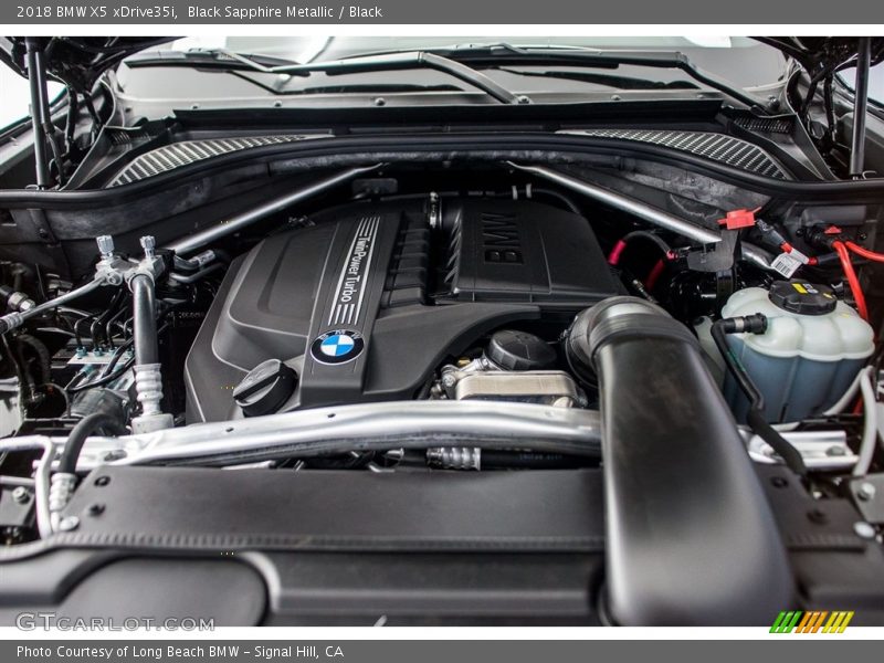 Black Sapphire Metallic / Black 2018 BMW X5 xDrive35i