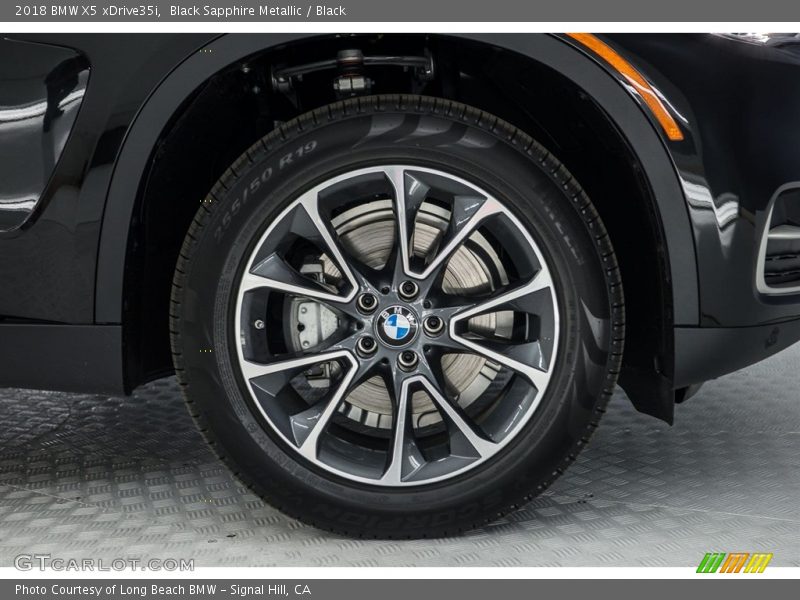 Black Sapphire Metallic / Black 2018 BMW X5 xDrive35i