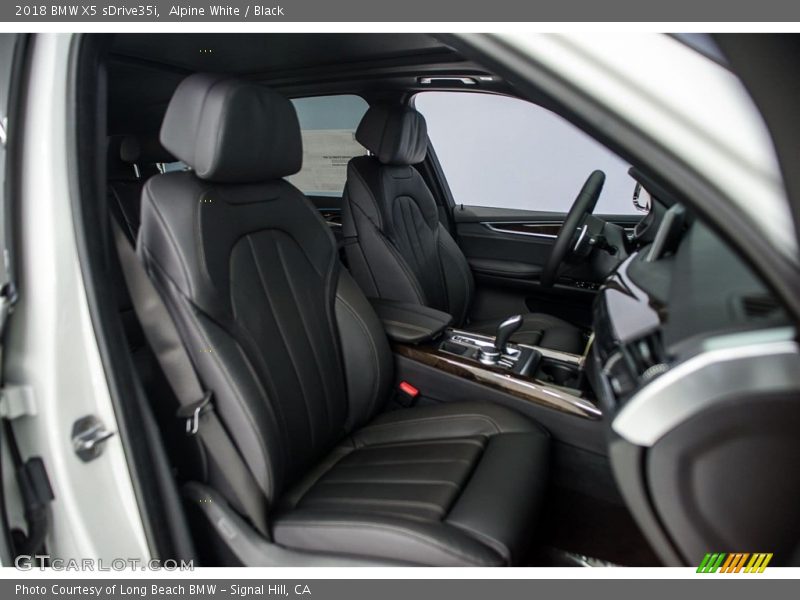 Alpine White / Black 2018 BMW X5 sDrive35i