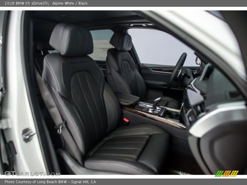 Alpine White / Black 2018 BMW X5 sDrive35i
