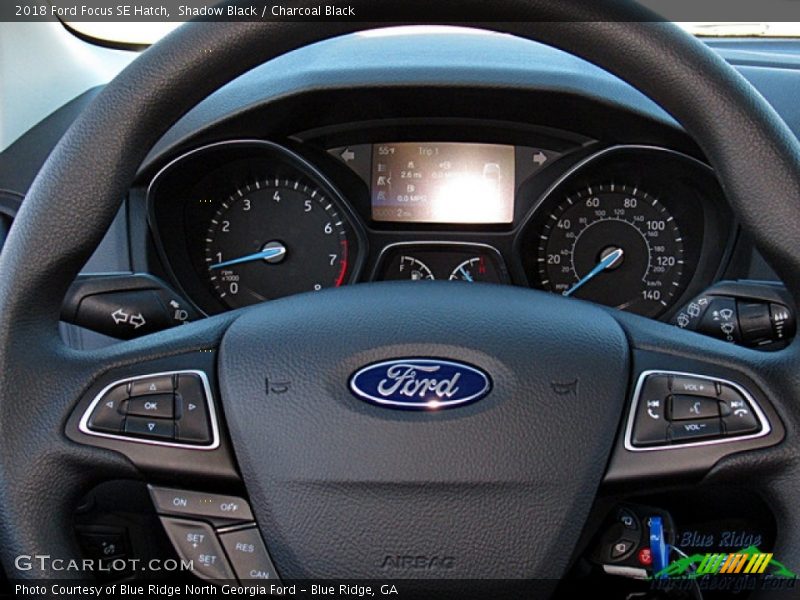 Shadow Black / Charcoal Black 2018 Ford Focus SE Hatch