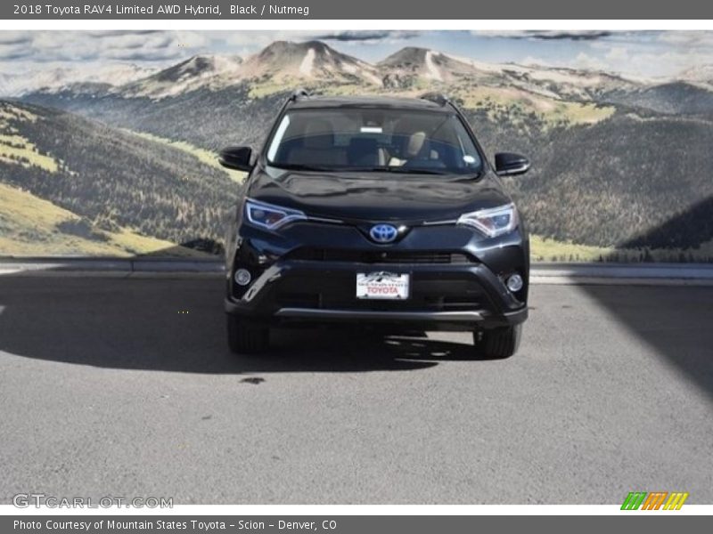 Black / Nutmeg 2018 Toyota RAV4 Limited AWD Hybrid