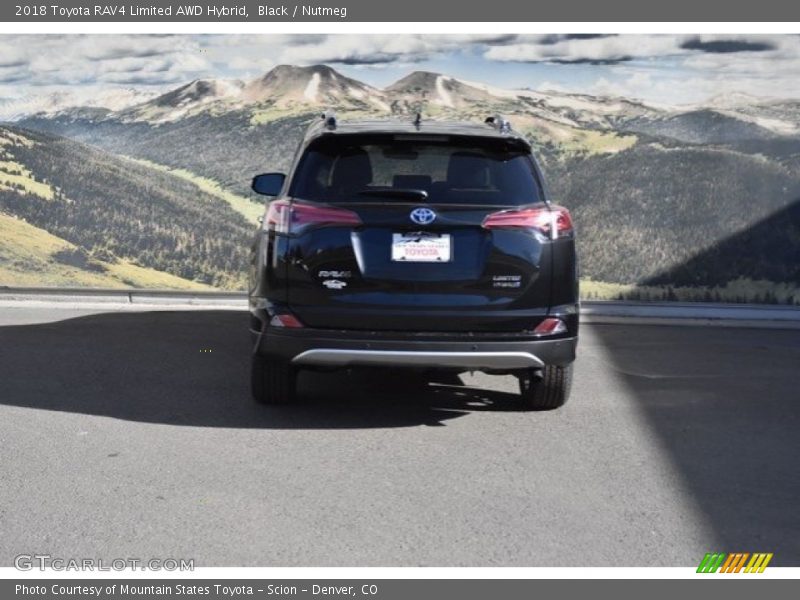 Black / Nutmeg 2018 Toyota RAV4 Limited AWD Hybrid