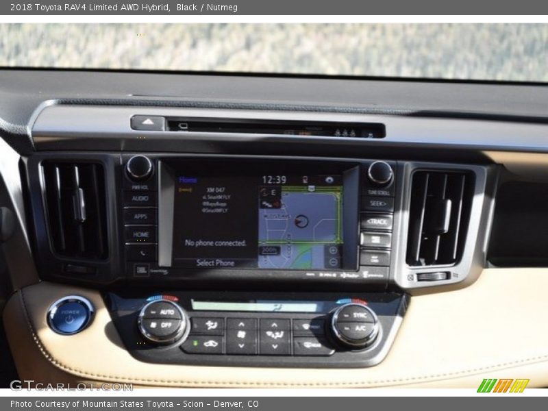 Black / Nutmeg 2018 Toyota RAV4 Limited AWD Hybrid