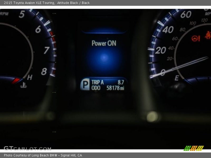 Attitude Black / Black 2015 Toyota Avalon XLE Touring