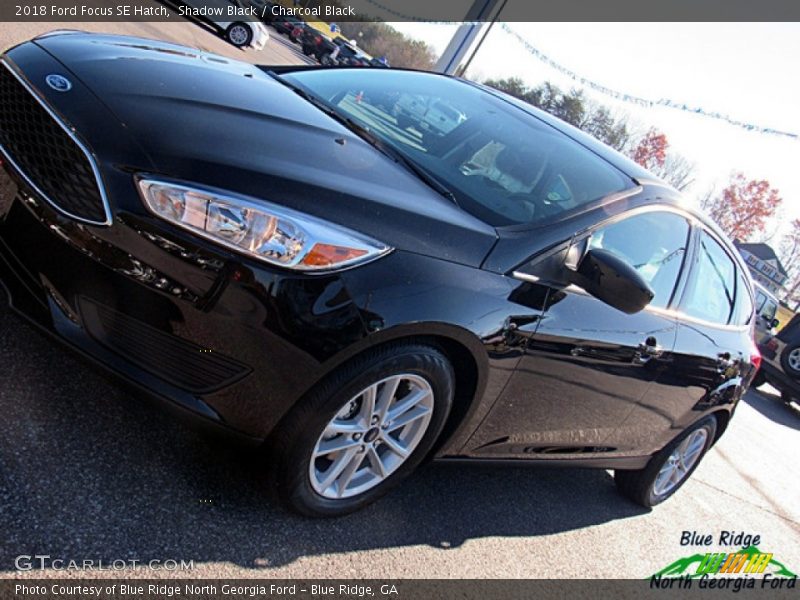 Shadow Black / Charcoal Black 2018 Ford Focus SE Hatch