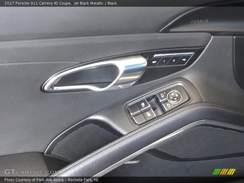 Jet Black Metallic / Black 2017 Porsche 911 Carrera 4S Coupe