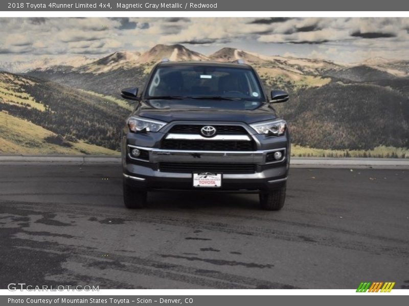 Magnetic Gray Metallic / Redwood 2018 Toyota 4Runner Limited 4x4