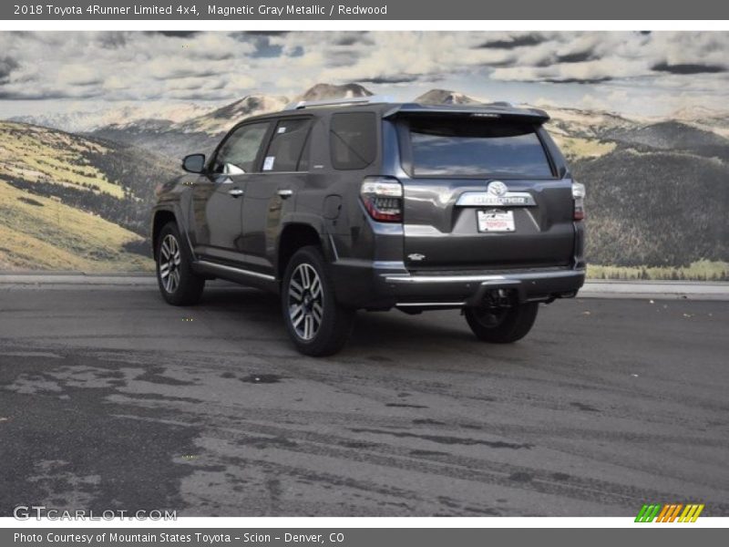 Magnetic Gray Metallic / Redwood 2018 Toyota 4Runner Limited 4x4