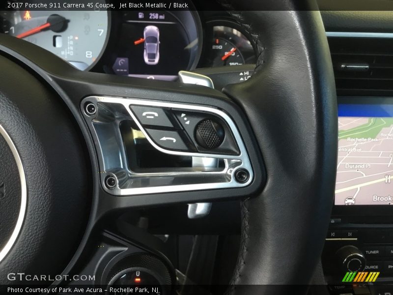 Jet Black Metallic / Black 2017 Porsche 911 Carrera 4S Coupe