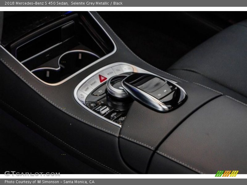 Selenite Grey Metallic / Black 2018 Mercedes-Benz S 450 Sedan