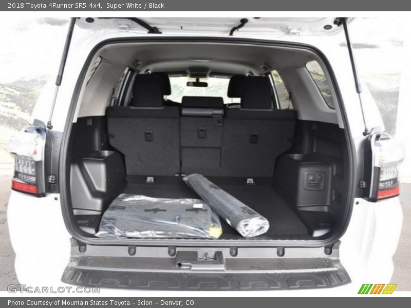 Super White / Black 2018 Toyota 4Runner SR5 4x4