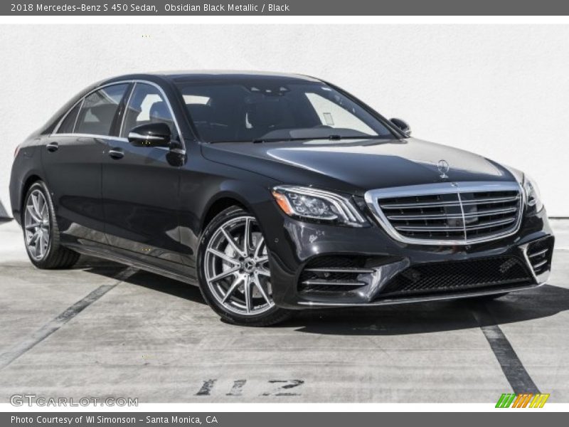 Front 3/4 View of 2018 S 450 Sedan