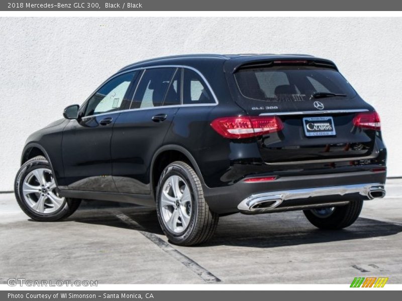 Black / Black 2018 Mercedes-Benz GLC 300