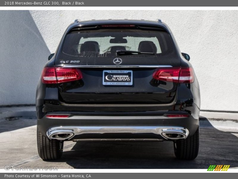 Black / Black 2018 Mercedes-Benz GLC 300