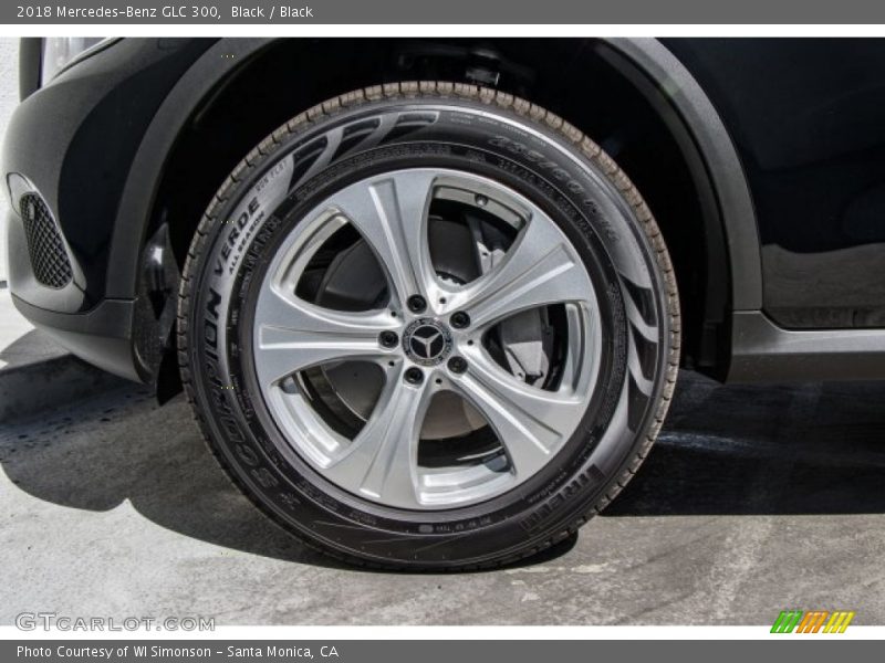 Black / Black 2018 Mercedes-Benz GLC 300