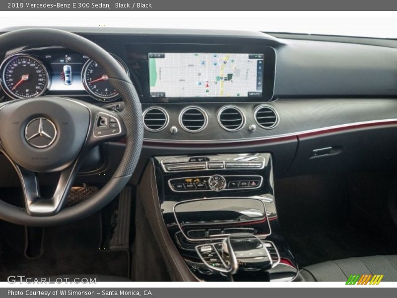 Black / Black 2018 Mercedes-Benz E 300 Sedan