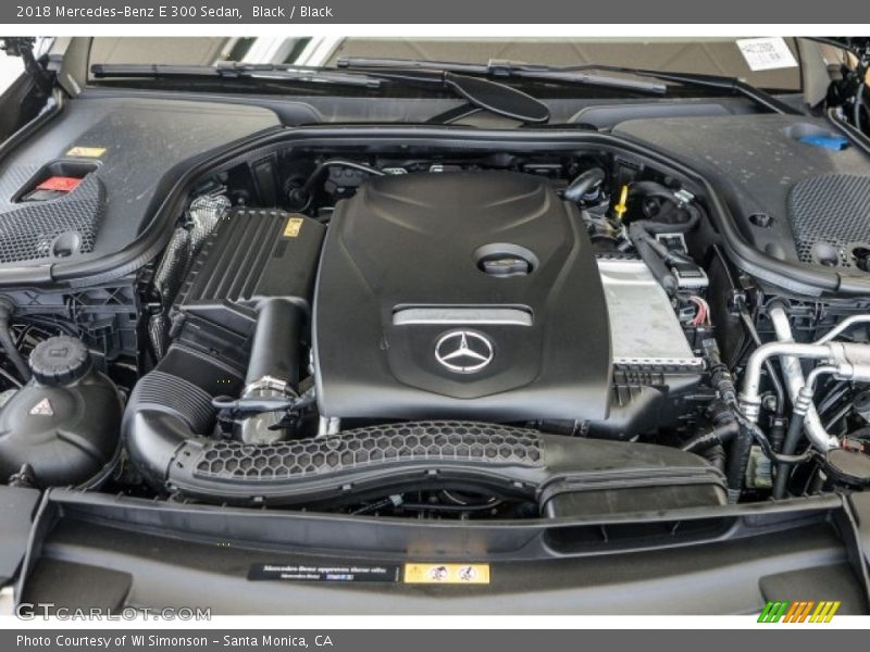 Black / Black 2018 Mercedes-Benz E 300 Sedan
