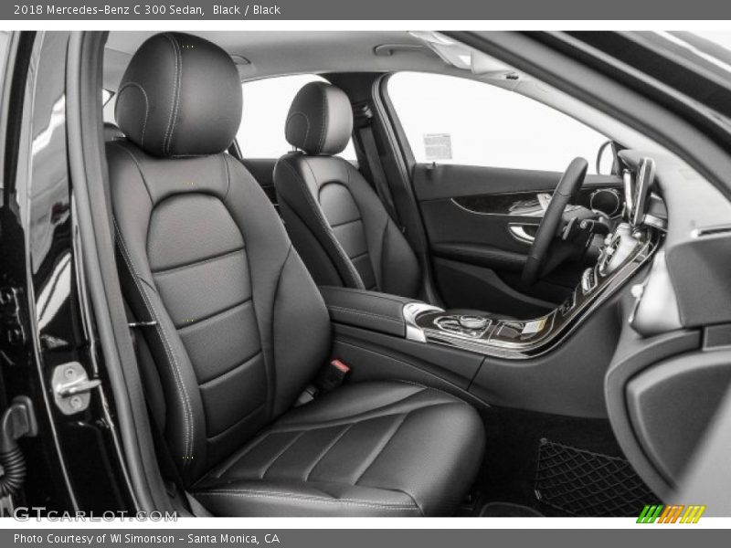 Black / Black 2018 Mercedes-Benz C 300 Sedan