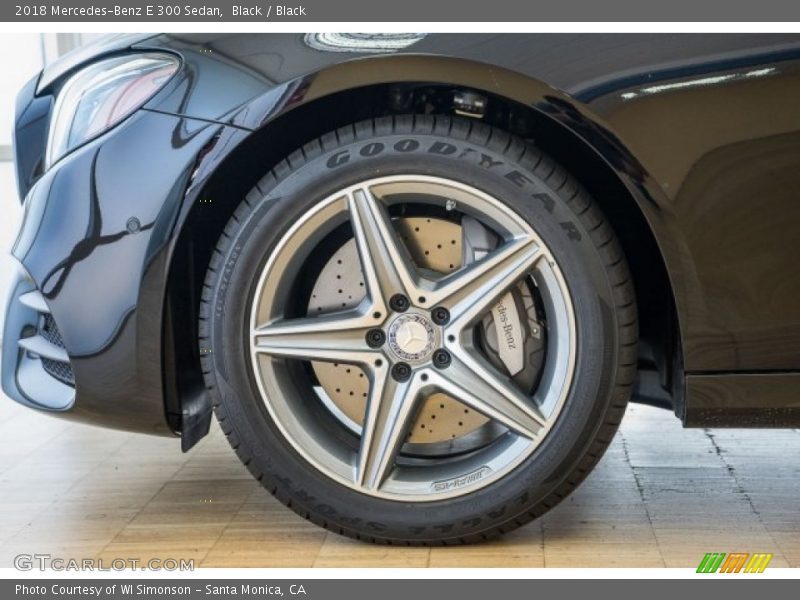 Black / Black 2018 Mercedes-Benz E 300 Sedan