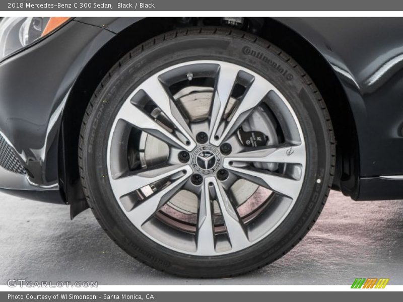 Black / Black 2018 Mercedes-Benz C 300 Sedan