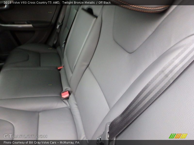 Rear Seat of 2018 V60 Cross Country T5 AWD