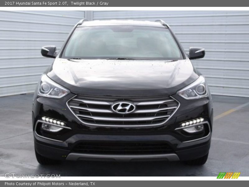 Twilight Black / Gray 2017 Hyundai Santa Fe Sport 2.0T