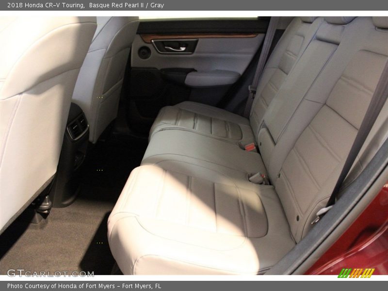 Basque Red Pearl II / Gray 2018 Honda CR-V Touring
