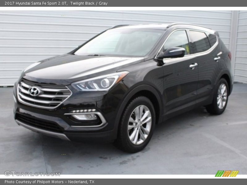 Twilight Black / Gray 2017 Hyundai Santa Fe Sport 2.0T