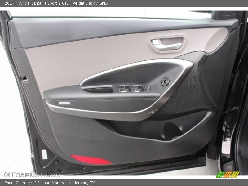 Twilight Black / Gray 2017 Hyundai Santa Fe Sport 2.0T