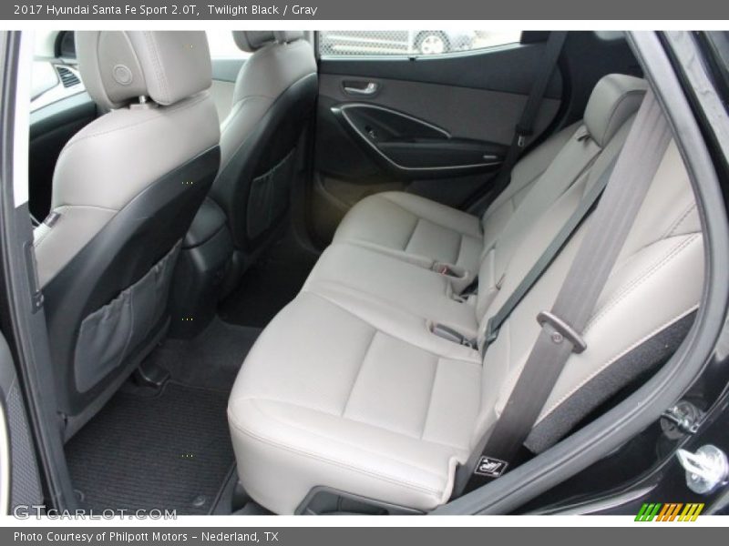 Twilight Black / Gray 2017 Hyundai Santa Fe Sport 2.0T