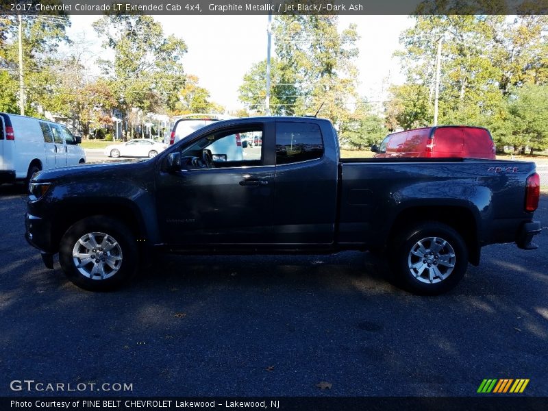 Graphite Metallic / Jet Black/­Dark Ash 2017 Chevrolet Colorado LT Extended Cab 4x4