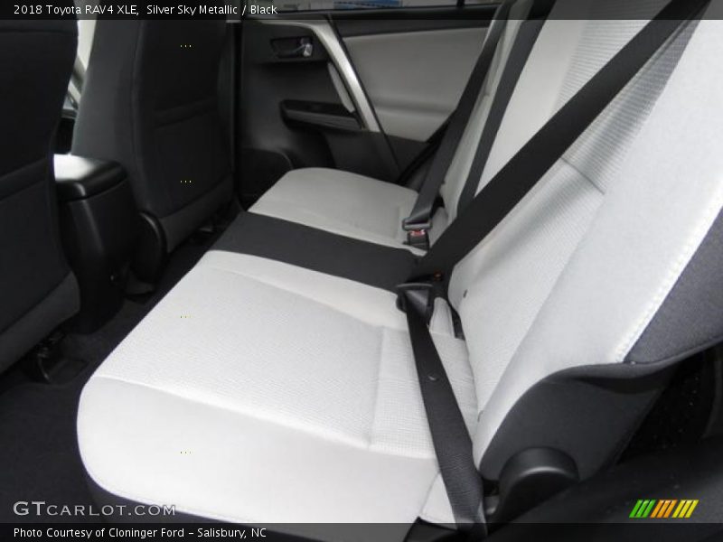 Rear Seat of 2018 RAV4 XLE