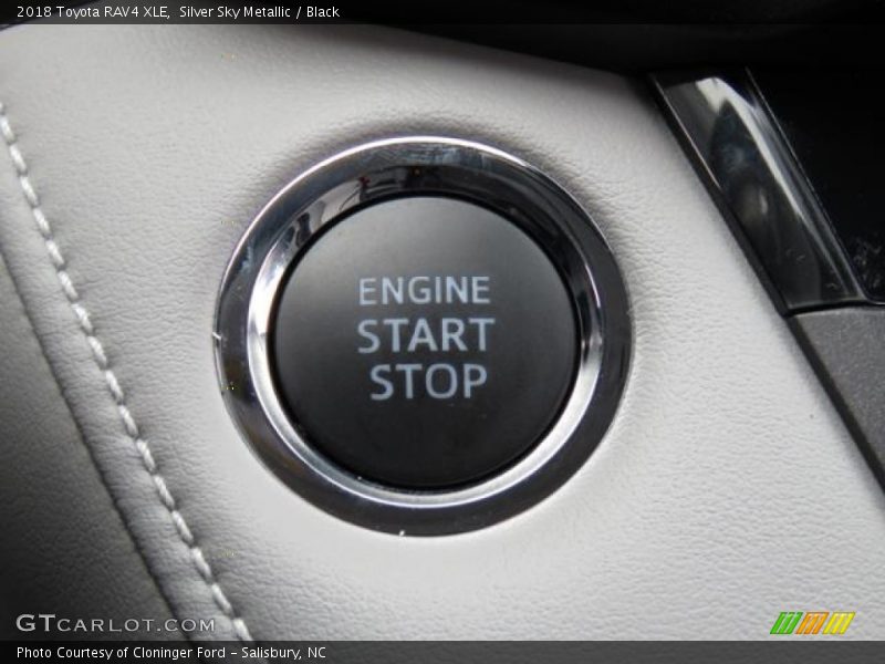 Controls of 2018 RAV4 XLE