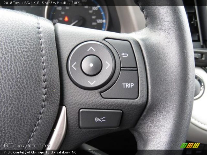 Controls of 2018 RAV4 XLE