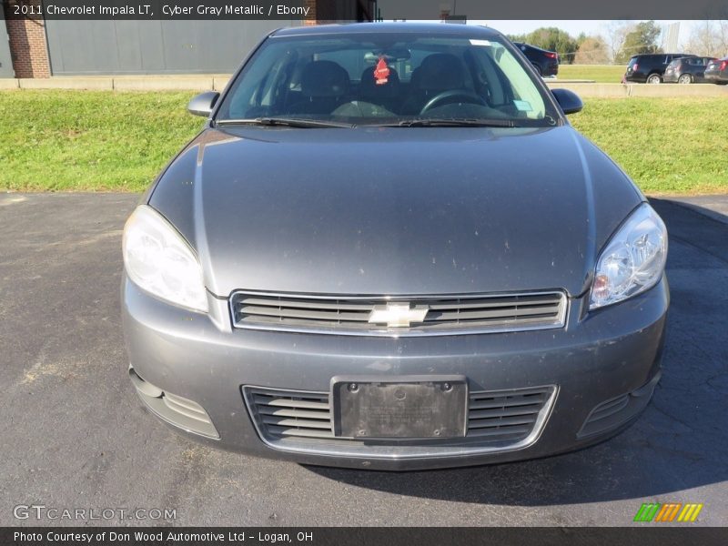 Cyber Gray Metallic / Ebony 2011 Chevrolet Impala LT