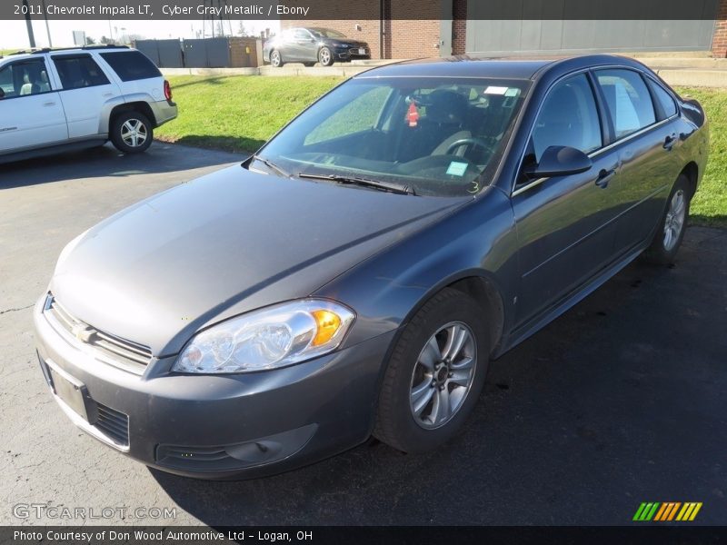 Cyber Gray Metallic / Ebony 2011 Chevrolet Impala LT