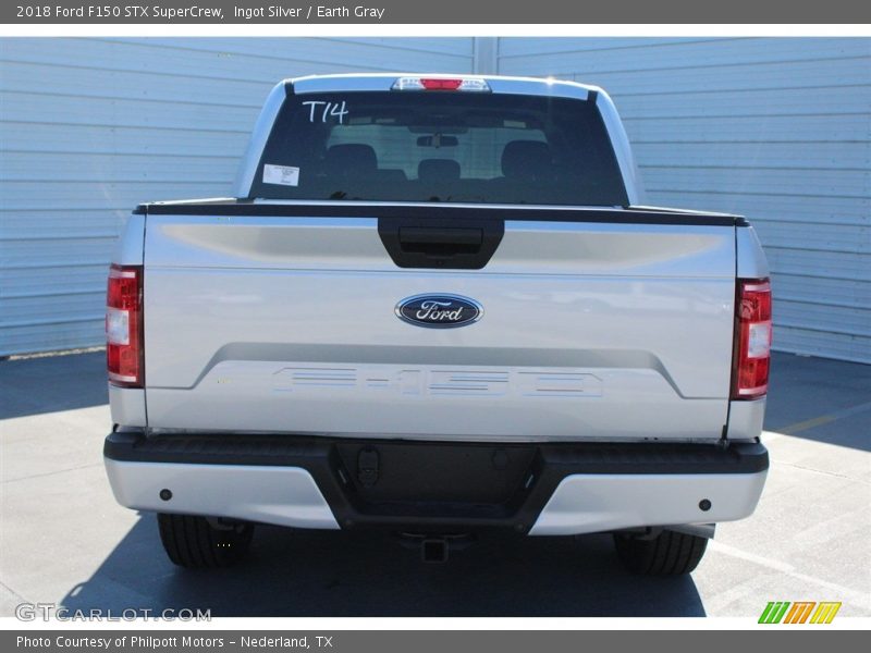 Ingot Silver / Earth Gray 2018 Ford F150 STX SuperCrew