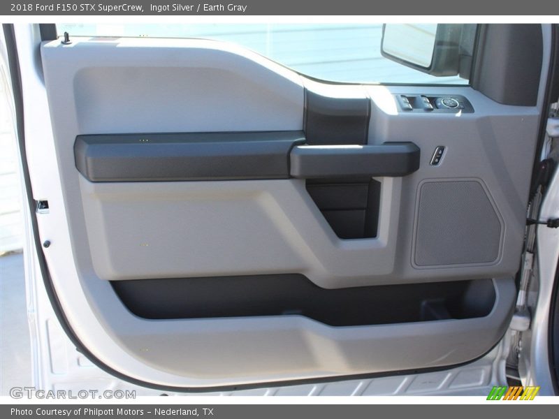 Ingot Silver / Earth Gray 2018 Ford F150 STX SuperCrew