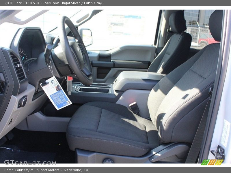Ingot Silver / Earth Gray 2018 Ford F150 STX SuperCrew