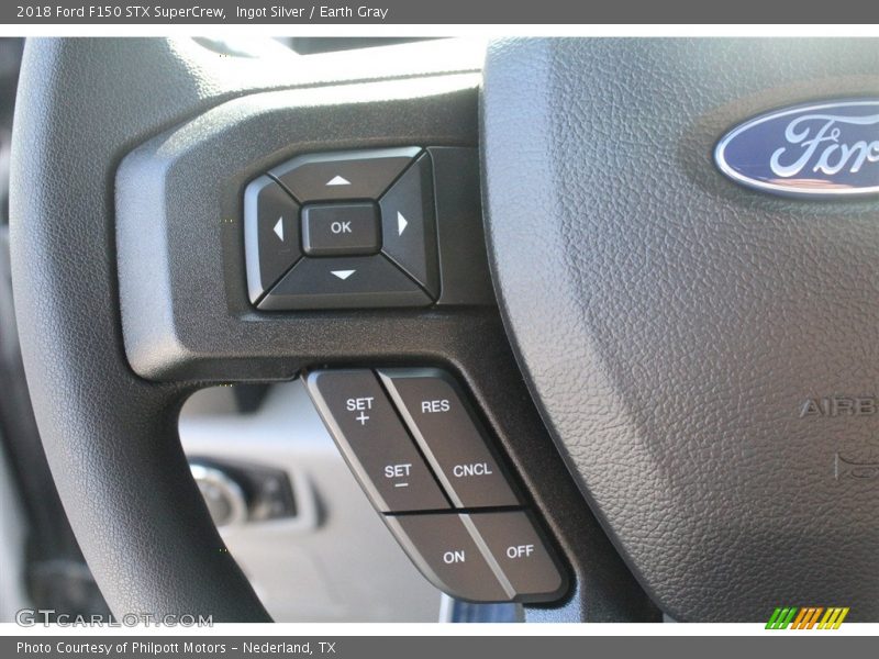 Ingot Silver / Earth Gray 2018 Ford F150 STX SuperCrew