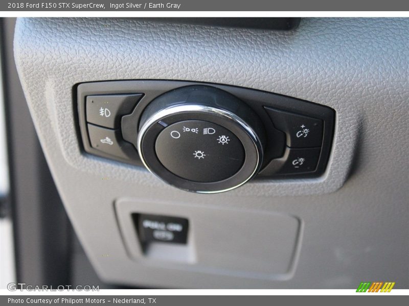 Ingot Silver / Earth Gray 2018 Ford F150 STX SuperCrew
