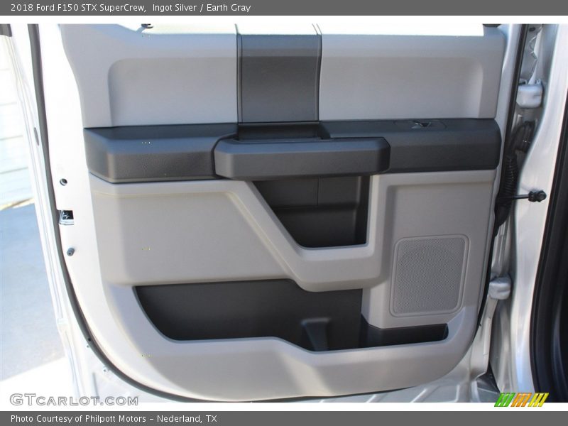 Ingot Silver / Earth Gray 2018 Ford F150 STX SuperCrew