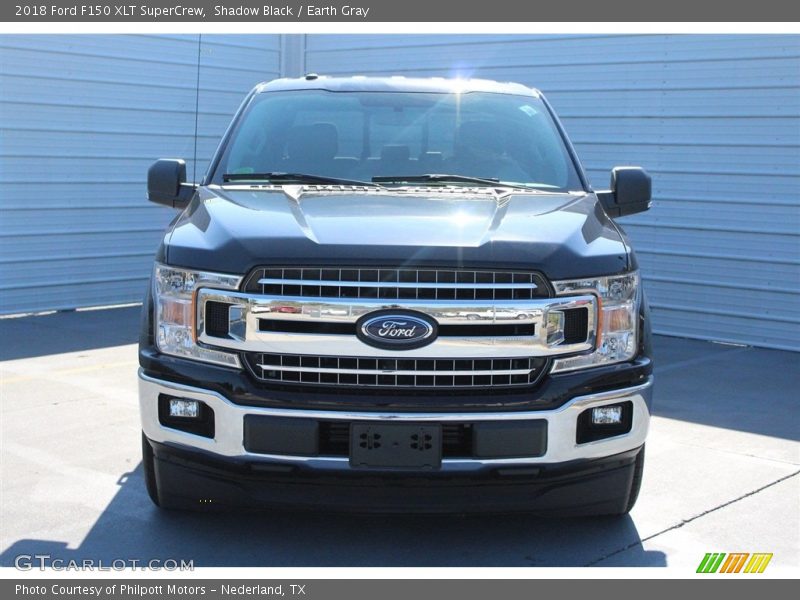 Shadow Black / Earth Gray 2018 Ford F150 XLT SuperCrew
