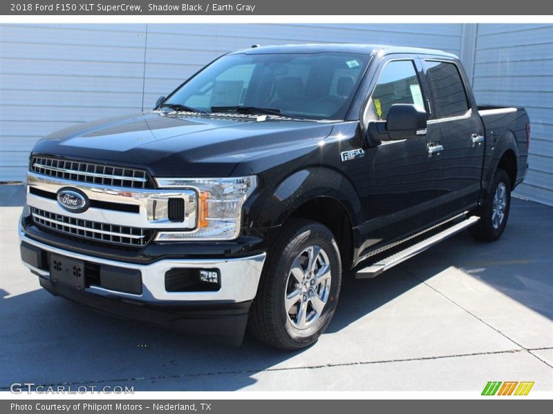 Shadow Black / Earth Gray 2018 Ford F150 XLT SuperCrew