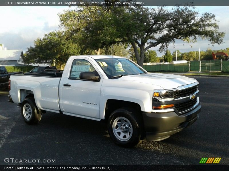 Front 3/4 View of 2018 Silverado 1500 WT Regular Cab