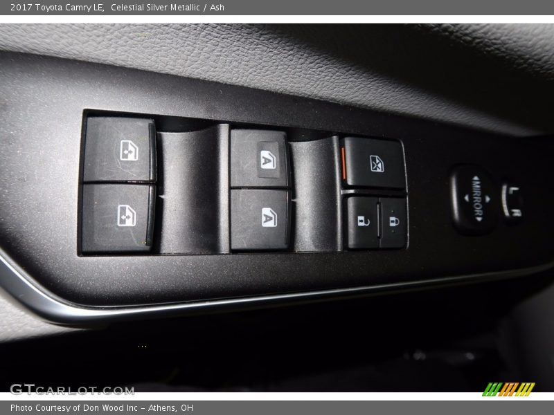 Celestial Silver Metallic / Ash 2017 Toyota Camry LE