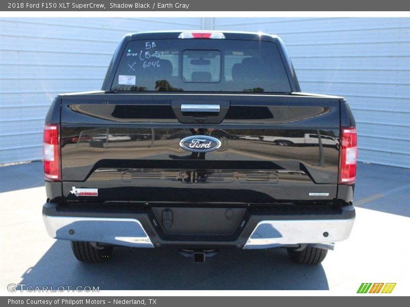 Shadow Black / Earth Gray 2018 Ford F150 XLT SuperCrew